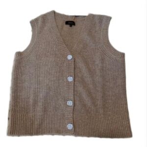 Quince Mongolian Cashmere Fishermans Vest
